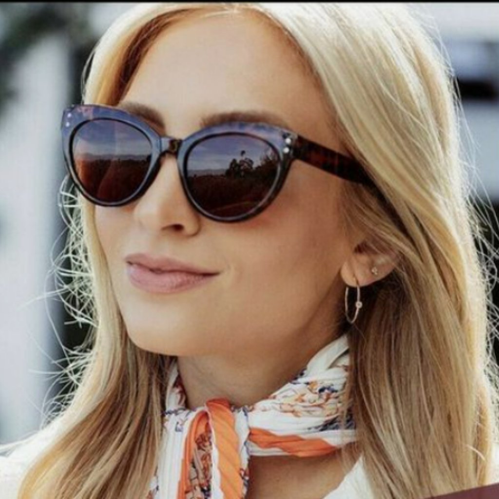 Saint Owen X Curateur Wylde Tortoise Shell Cat Eye Sunglasses Brown/Black - Nwt — image 3 of 8